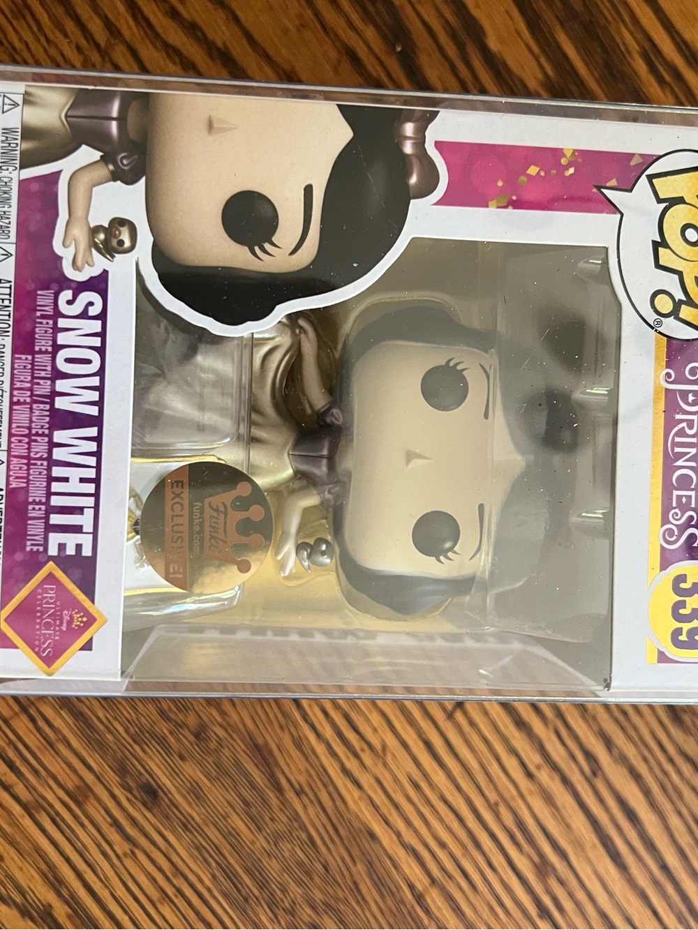 Funko Snow White Metallic Gold and Black Pop! Vinyl Figure